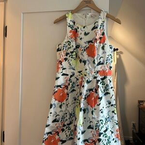GAP Artistic Print Sleeveless Dress